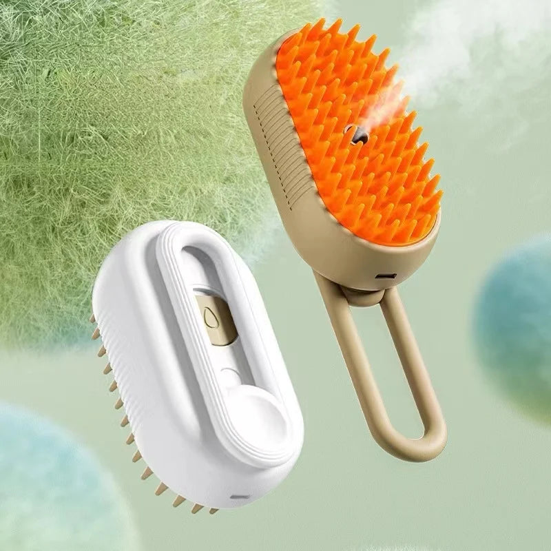 Escova Removedora de Pelos a Vapor Escova Para Pet
