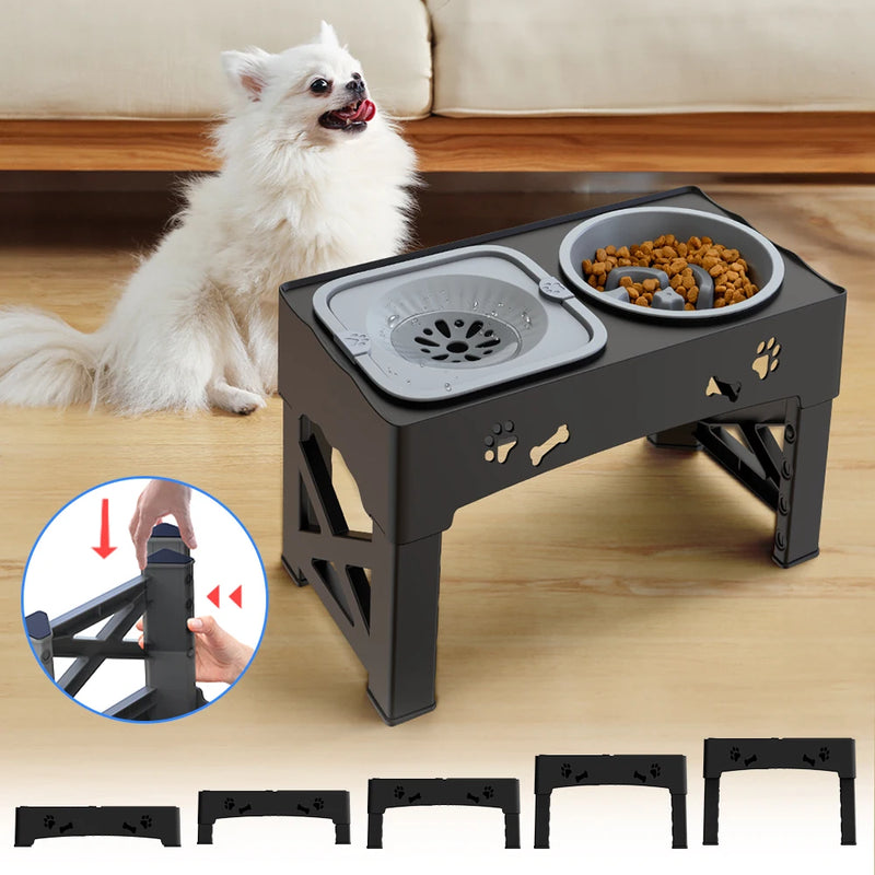 Comedouro Elevado Multifuncional Comedouro Para Cachorro e Gato