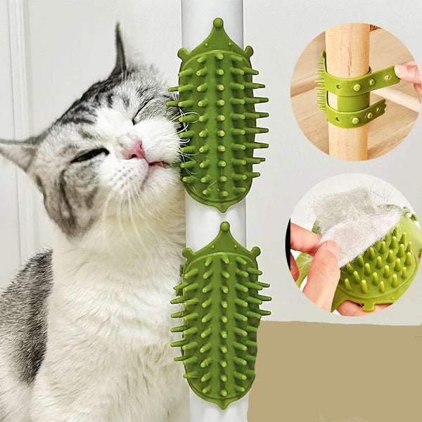 Escova Massageadora de Borracha: Cuidado e Conforto para Seu Pet