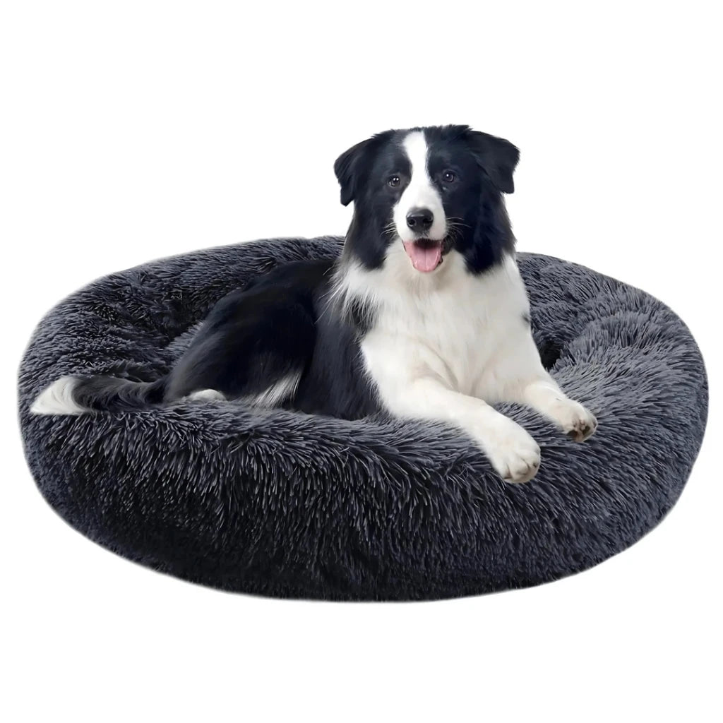 GG Cloud Pet Bed 80cm-Round Happy Walk for Dog and Cat-Maximum Comfort Soft