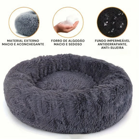 GG Cloud Pet Bed 80cm-Round Happy Walk for Dog and Cat-Maximum Comfort Soft