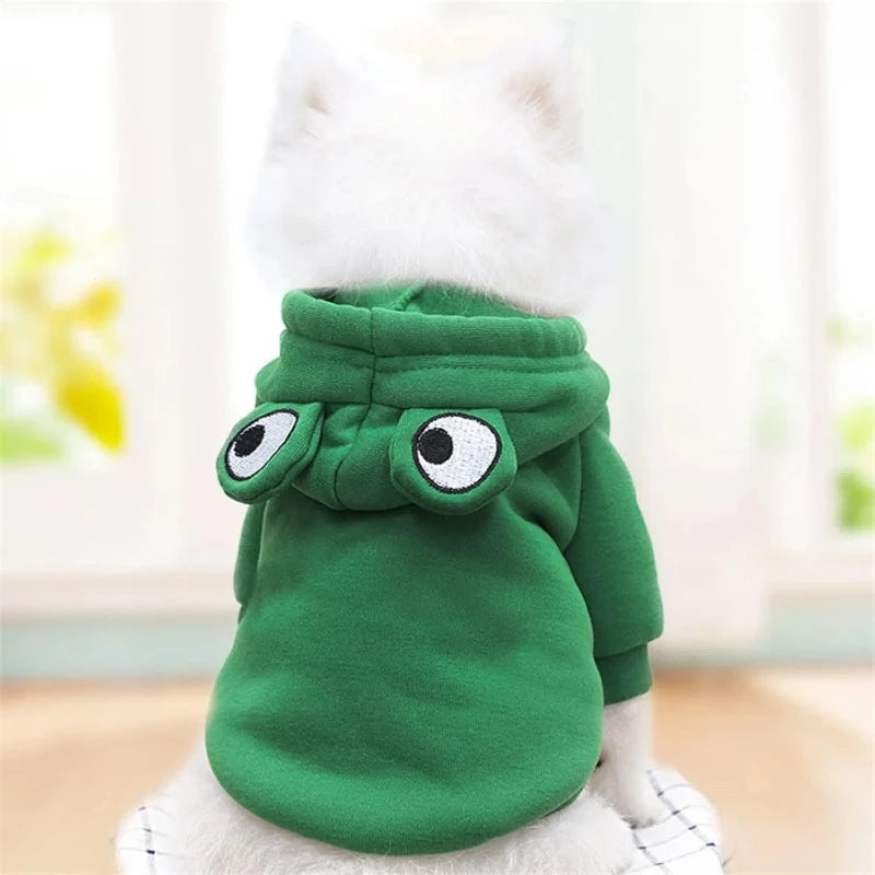 Roupa de Inverno com Capuz para Cães