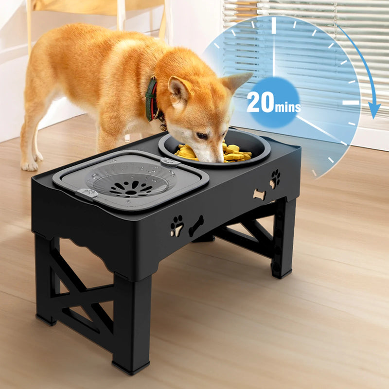 Comedouro Elevado Multifuncional Comedouro Para Cachorro e Gato