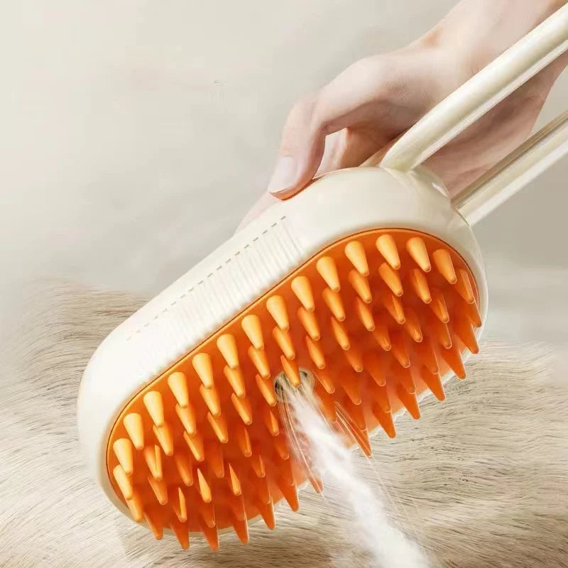 Escova Removedora de Pelos a Vapor Escova Para Pet