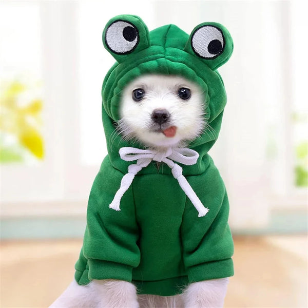 Roupa de Inverno com Capuz para Cães